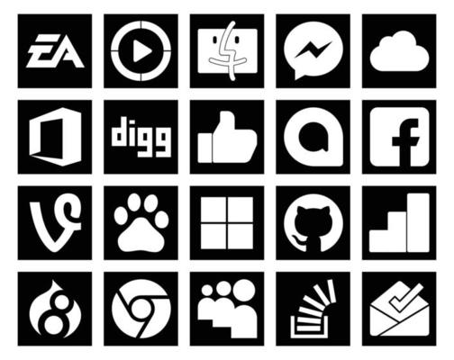 Page 2 | Social Media Icons Github Vector Art, Icons, and Graphics for ...