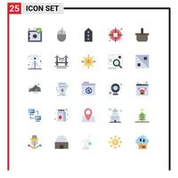 25 Creative Icons Modern Signs and Symbols of basket goals mouse business tag Editable Vector Design Elements