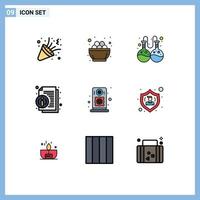 9 Creative Icons Modern Signs and Symbols of loudspeaker news nest information about Editable Vector Design Elements