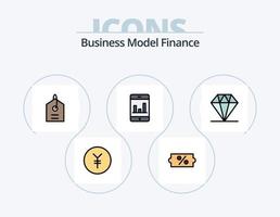 Finance Line Filled Icon Pack 5 Icon Design. . finance. . graph vector