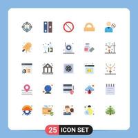 25 Creative Icons Modern Signs and Symbols of people human no avatar control Editable Vector Design Elements