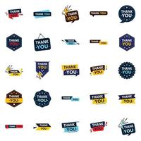 Thank You 25 Fresh Vector Images for a Modern and Heartfelt Way of Saying Thanks