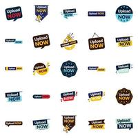 Upload Now Vector Pack 25 Professional Vector Banners for your Marketing needs