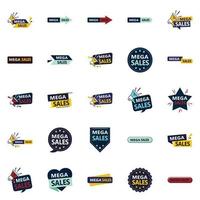 Mega Sale 25 Versatile Vector Designs to Enhance Your Marketing Efforts