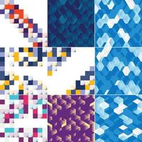 Vector background with an illustration of abstract squares suitable for use as a background design for posters. flyers