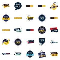 New Look 25 unique vector elements to revamp your branding