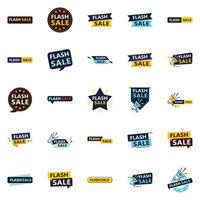 Flash Sale 25 High Quality Vector Pack to Boost Your Branding and Sales Efforts