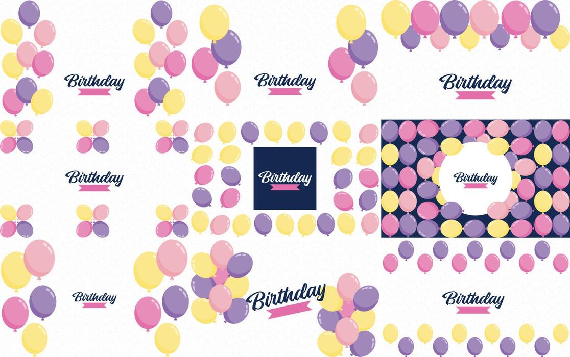 Pop It Birthday Vector Art, Icons, and Graphics for Free Download