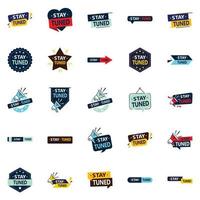 Stay Tuned 25 Versatile Vector Images for a dynamic and adaptive brand direction