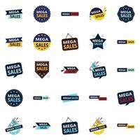 Mega Sale Vector Pack 25 Unique Designs to Boost Your Sales