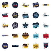 25 Customizable Vector Designs in the Special Offer Bundle  Perfect for Advertising Campaigns