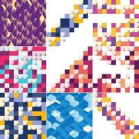 Vector background with an illustration of abstract texture featuring squares suitable for use as a pattern design for banners. posters. flyers. cards. postcards. covers. and brochures