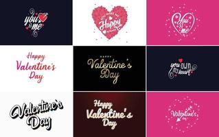 Love word art design with a heart-shaped background and a sparkling effect vector