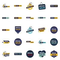 The Mega Sale Vector Collection 25 Dynamic Designs for Your Next Marketing Campaign