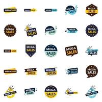 25 Customizable Vector Designs in the Mega Sale Pack   Perfect for Branding