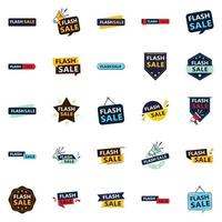 The Flash Sale Vector Collection 25 Flexible Designs for Marketing and Branding