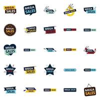 The Mega Sale Vector Collection 25 Stunning Designs for Your Next Promotion