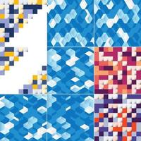 Vector illustration of abstract squares suitable as a background