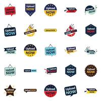 The Upload Now Vector Collection 25 Dynamic Designs for Your Next Marketing and Sales Campaign