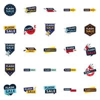 Flash Sale Bundle 25 Impactful Vector Designs for Promotion and Branding