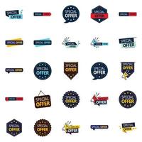 25 Customizable Vector Designs in the Special Offer Pack  Perfect for Advertising