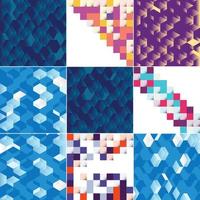 Vector illustration of abstract squares as a background design suitable for use in posters. flyers. covers. and brochures