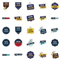 Upgrade your branding with 25 fresh and unique vector images for your New Look