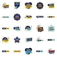 25 unique vector elements to create a new look in your advertising