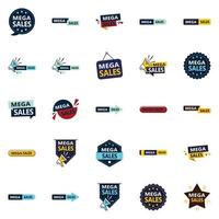 Make Your Next Promotion Stand Out with the Mega Sale Vector Bundle 25 Eye catching Designs Included