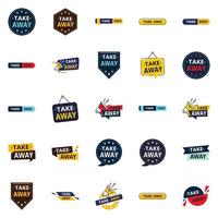 Take Away 25 Professional Vector Banners for Your Next Food Related Campaign