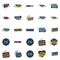 25 Versatile Subscribe Now Graphic Elements for All Kinds of Online Businesses vector