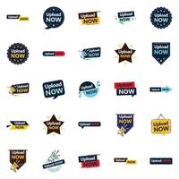 Upload Now 25 Versatile Vector Banners for your Branding and Advertising needs