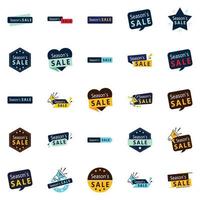 25 High-Quality Season Sale Graphic Elements for Portfolios and Blogs vector