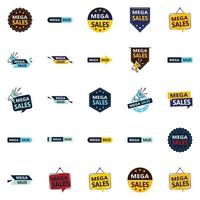 Mega Sale 25 Vector Banners for Your Next Promotion