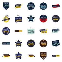 Special Offer Bundle 25 Impactful Vector Designs for Promotion and Branding