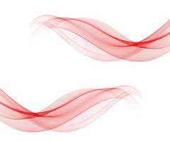 Abstract red and pink background with reddish smooth soft color wave color wavy lines photo