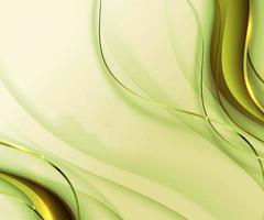 plantilla verde abstracta fondo verde suave y dorado brillo ondulado curvo con espacio de copia para diseño de plantilla de estilo de lujo de texto foto