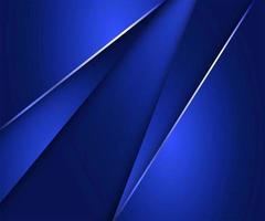 Abstract 3d realistic layers with golden lines curved wavy sparkle with copy space for text luxury style template design blue color photo