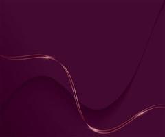 abstract magenta background with gold lines curved wavy sparkle with copy space for text luxury style template design photo