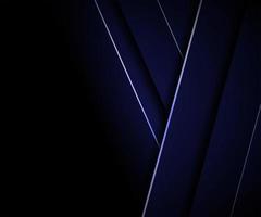 Abstract template blue and purple geometric diagonal with blue curve and black border on black blue background space for text luxury style template design photo