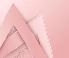 Abstract modern luxury template red color and rose gold and pink color arrow background with rose gold and red glitter line light sparkle photo