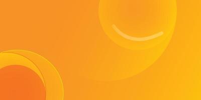 The vibrant orange abstract wave Background vector