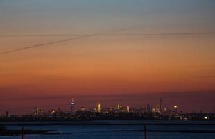 New York City at night photo