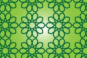 Traditional geometric Islamic Pattern Background vector