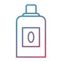 Softener Line Gradient Icon vector