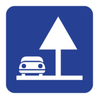 Residential Area Sign on Transparent Background png