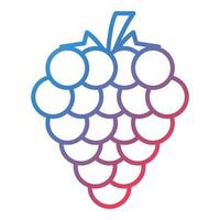 Raspberry Line Gradient Icon vector