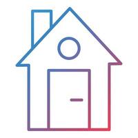 Nasa Line Gradient Icon vector