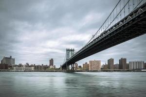 Puente de Manhattan en Nueva York foto