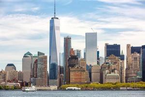 View of Manhattan skyline in NYC photo